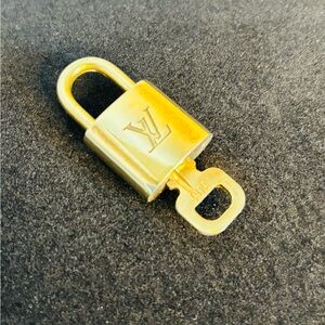 Authentic Gold Louis Vuitton Lock and Key - #303
